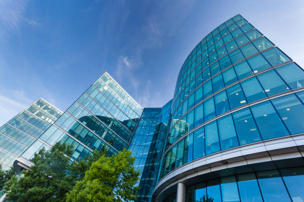 istock Modern glass facades in London 899699798