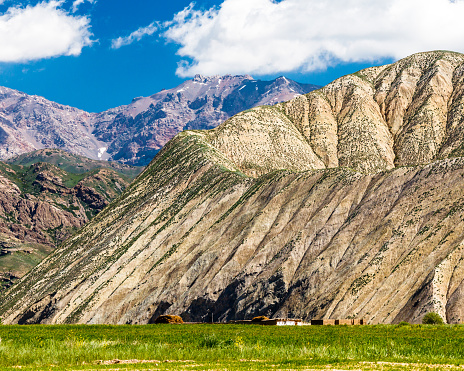 Beautiful mountains in Kyrgyzstan near Kazarman