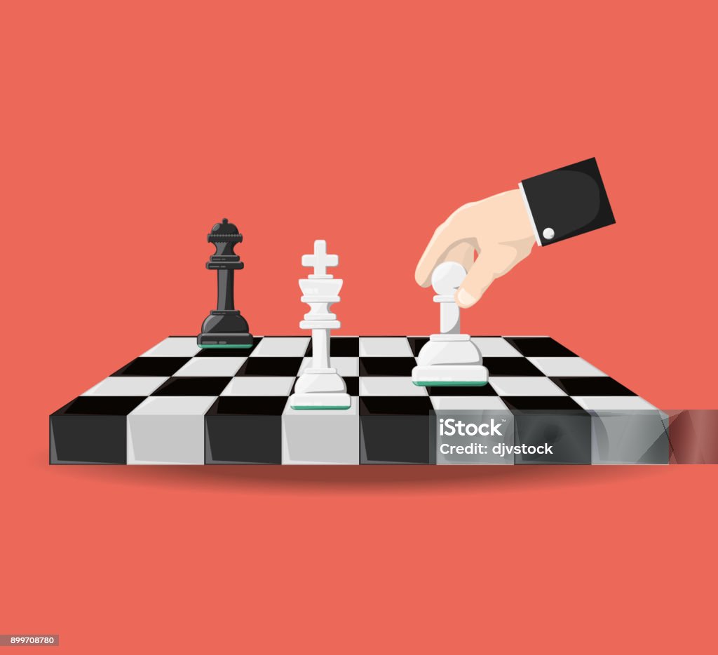 Chess Game Playboard Strategy Analysis Abstract Concept Vector Graphic  Design Illustration Element Stock Illustration - Download Image Now - iStock