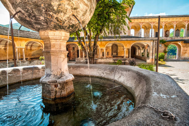 istock fountain gushing closeup quench thirsty water ancient architecture kiosk 899712700