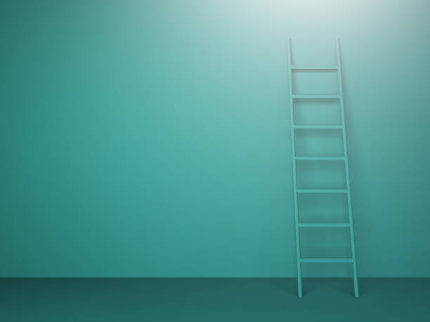 istock Stairway to light and success 3d render illustration 899723468