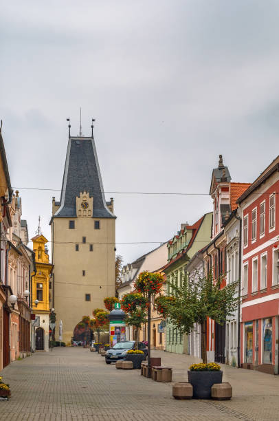 istock Street in Kadan, Czech republic 899728342