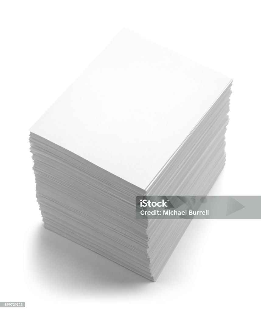 Big Paper Pile Stock Photo - Download Image Now - Computer Paper, Heap,  Messy - iStock