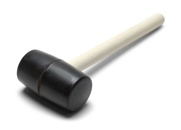 mazo de goma - rubber mallet fotografías e imágenes de stock