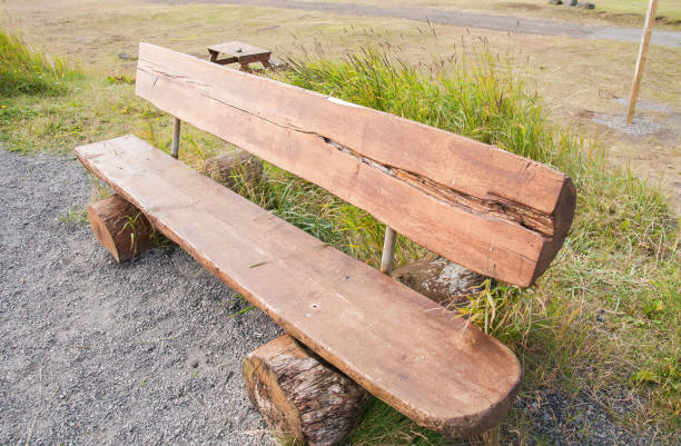 istock barbaric wooden bench 899740056