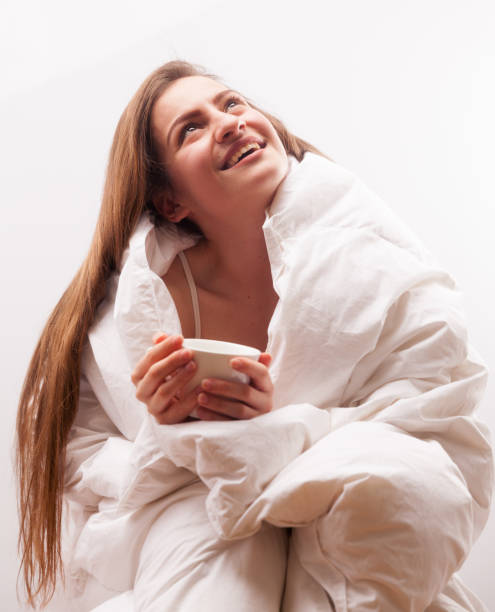 istock Pure Woman with coffee 899758058