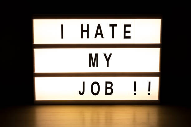 istock I hate my job light box sign board 899768436
