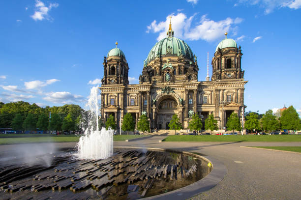 istock Cathedral in Berlin and fountain, Germany 899769224