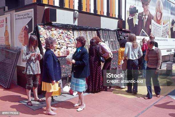 Carnaby Street London 1973 Stock Photo - Download Image Now - 1970-1979, UK, Fashion