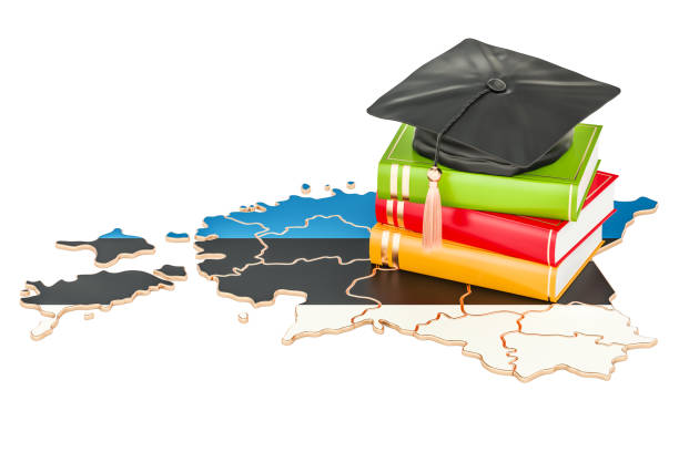 istock Education in Estonia concept, 3D rendering isolated on white background 899783224