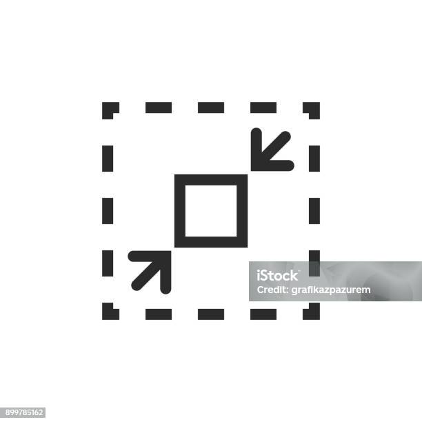 Compact Size Icon Stock Illustration - Download Image Now - Icon Symbol, Arrow - Bow and Arrow, Arrow Symbol