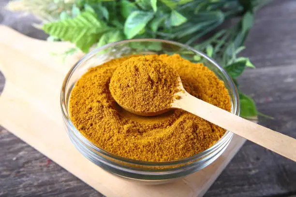 Photo of Curry powder in a bowl