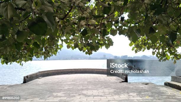 This Is A View Of Tamsui River Area And Stree View Which Is A Popular Place In The Tamsui Area New Taipei City Stock Photo - Download Image Now