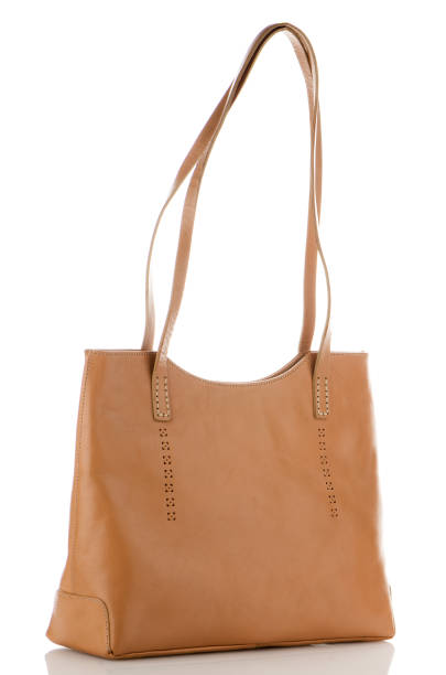 istock Womanish brown leather bag 899820730
