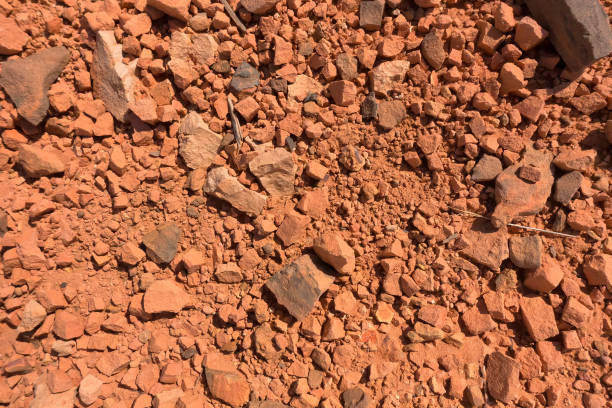 istock Red gravel in Outback Queensland 899828636