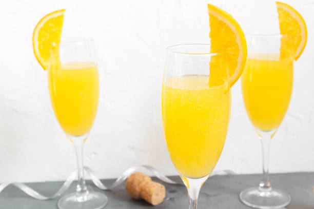 istock Champagne cocktail Mimosa 899839182