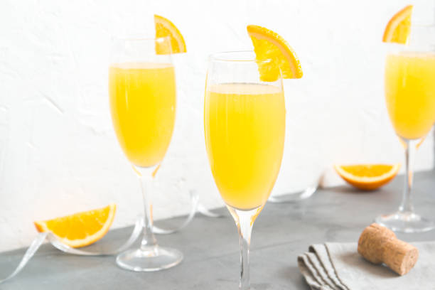 istock Champagne cocktail Mimosa 899839548
