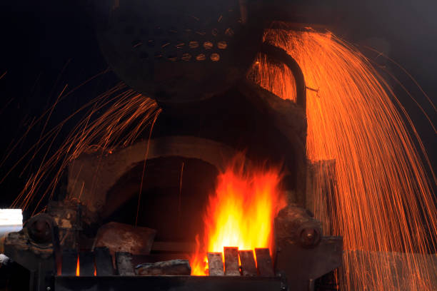 istock The workshop welder cuts metal 899861214