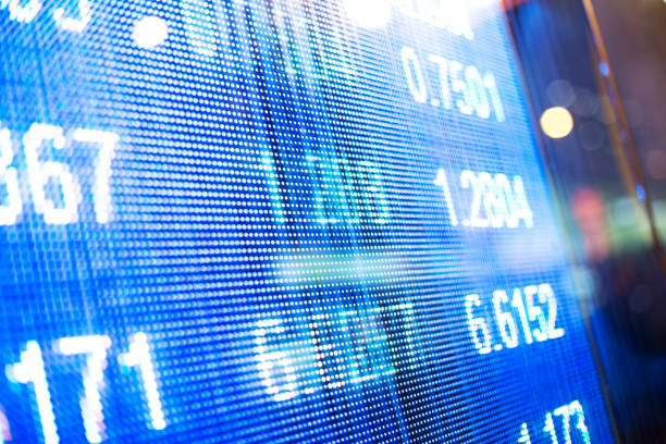 istock digital screen on stock market 899862226
