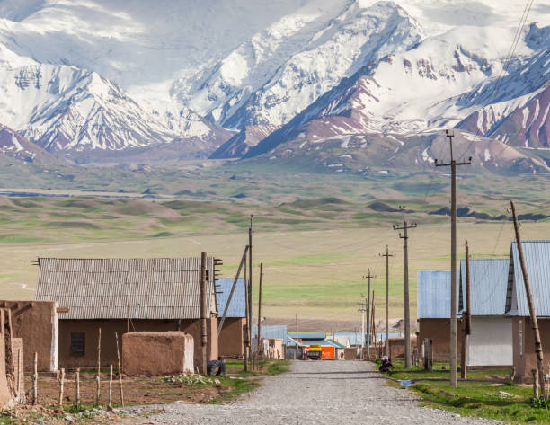 istock Nice view on Sary-Mogul a village 899875110