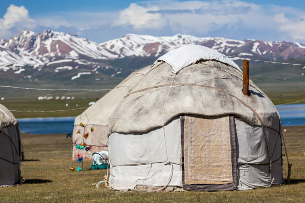 istock Nice Mountains in Kyrgyzstan country 899877028