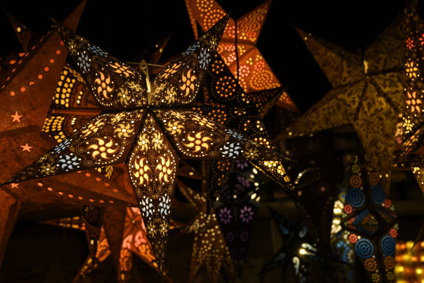 istock Christmas Ornaments and Decorations in a market. 899877080