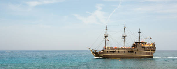 istock A big beautiful ship in the sea, Cyprus 899885588