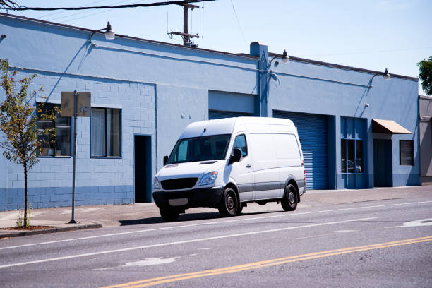 istock Minivan for commercial transportation and small business - convenient and practical vehicle 899886060