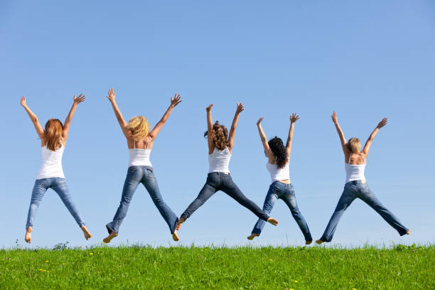 istock Happy healthy girls 899889506