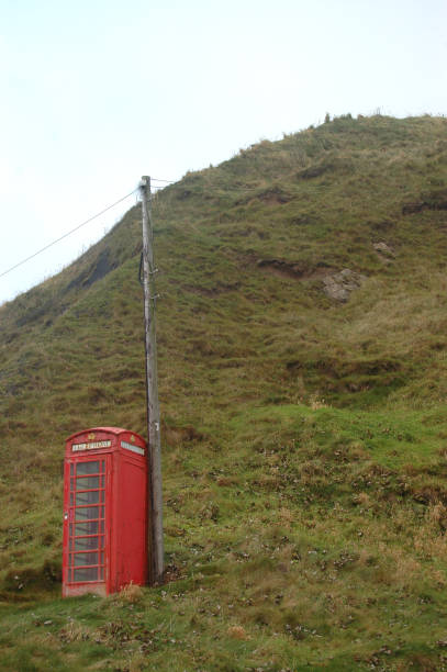 istock Rural Scottish Phone box in Crovie, Aberdeenshire 899890162