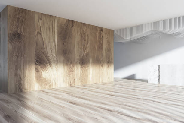istock White and wooden reception hall side 899894306