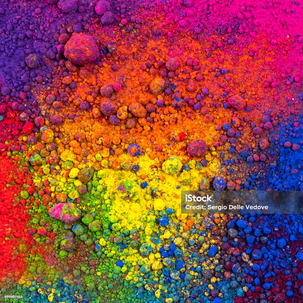 pigments colorés naturels sous forme de poudre - Photo de Pigment libre de droits