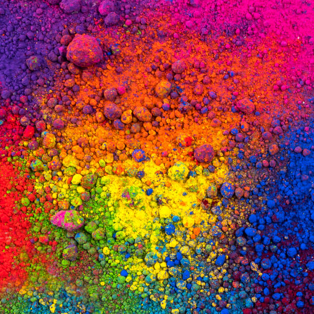 natural colored pigments in powder form