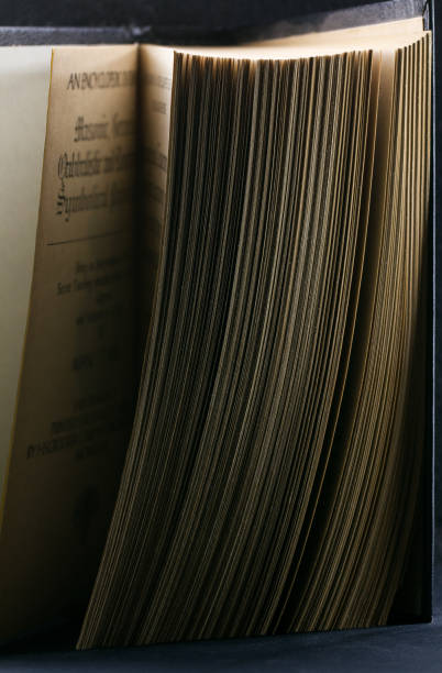 istock The old parted book is close-up 899901898