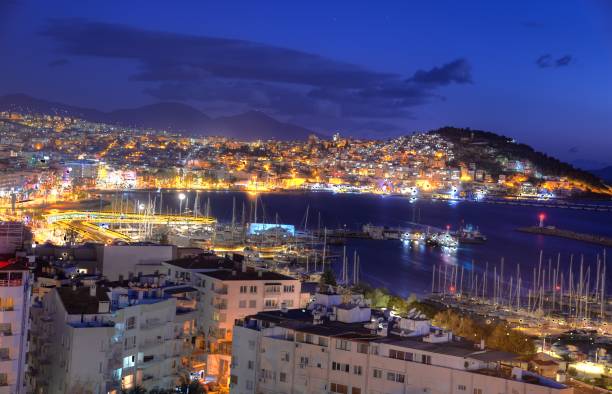 istock Kusadasi at night 899909352