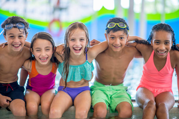 Best Friends At The Pool