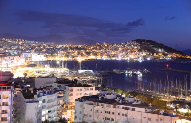 istock Kusadasi at night 899913600