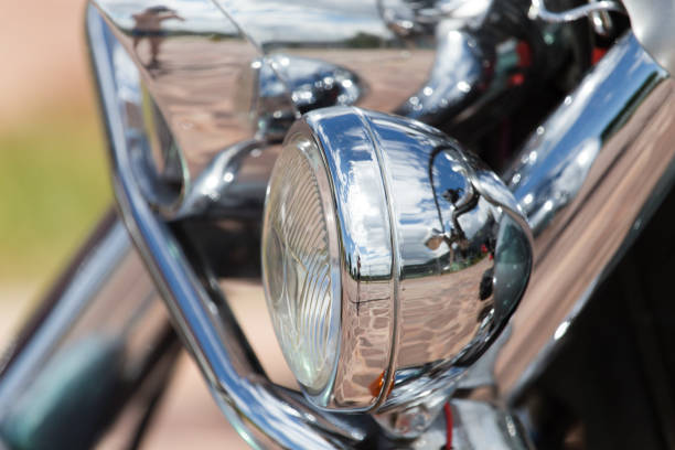 istock metal parts on a motorcycle 899914100