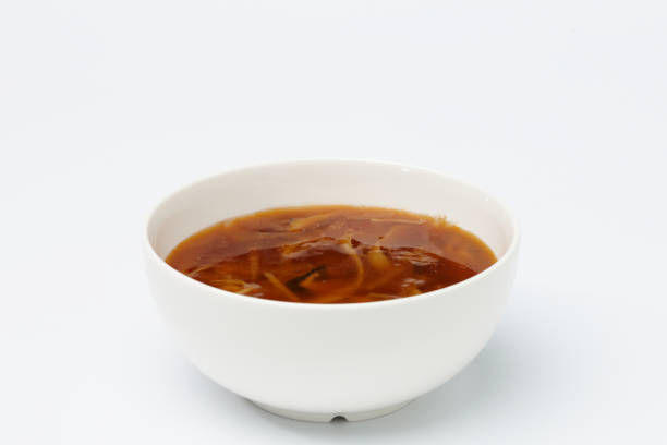 istock Vegetarian soup in white cup. 899914232