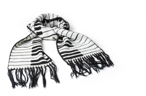 istock Winter scarf  on the white background 899919098