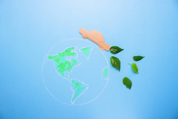 istock Green planet with car 899927858