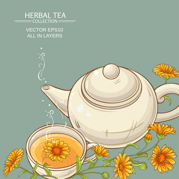 Tea Color Backround 930+ Floral Tea Color Background Stock Illustrations, Royalty-Free ...