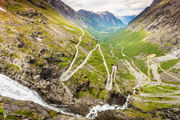 istock Trolls Path Trollstigen mountain road in Norway 899932284