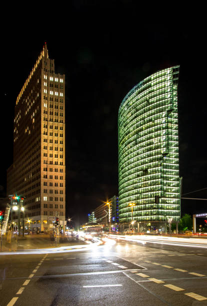 istock Potzdamer Platz in Berlin at night, Germany 899936096