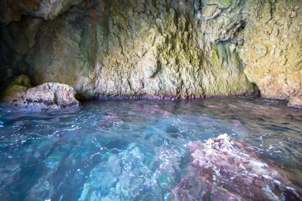 istock Pink grotto, Corfu, Greece 899942894