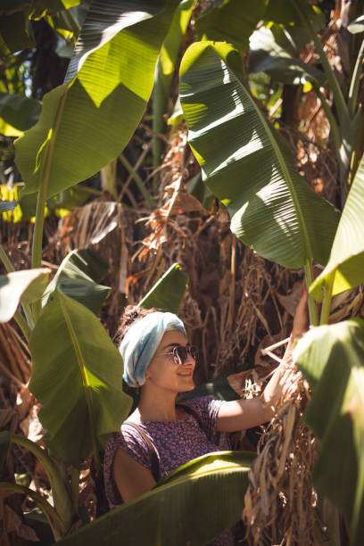 istock Woman in the rainforest 899955000