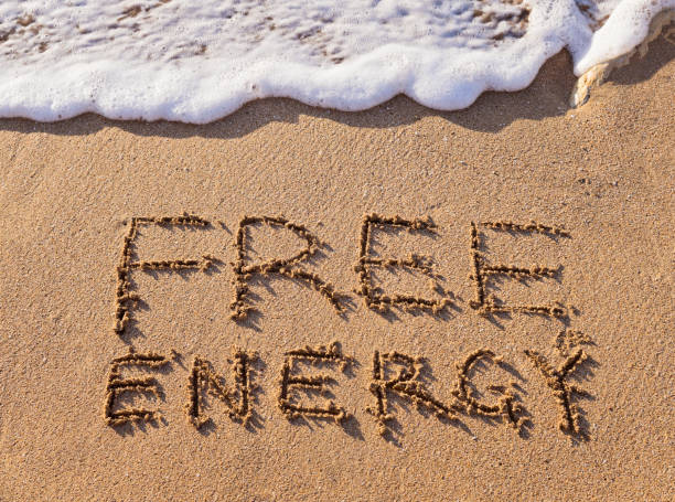 istock Inscription on the sand Free Energy 900012886