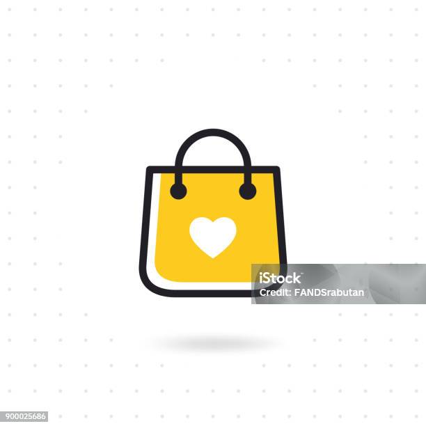 Bag Shopping Vector Icon Stock Illustration - Download Image Now - Icon Symbol, Bag, Shopping Bag