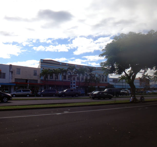 istock Street scene of Hilo, Hawaii. 900031236