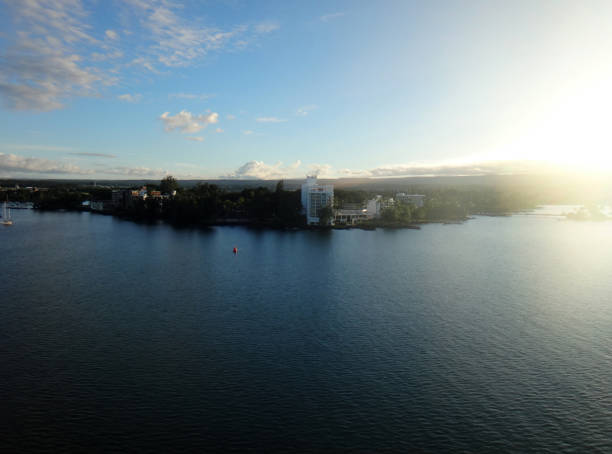 istock Departure from Hilo, Hawaii from a cruise ship. 900033584